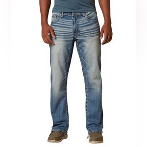 BKE Buckle Men's Ryan Straight Legged Stretch Jeans Size 36x32
